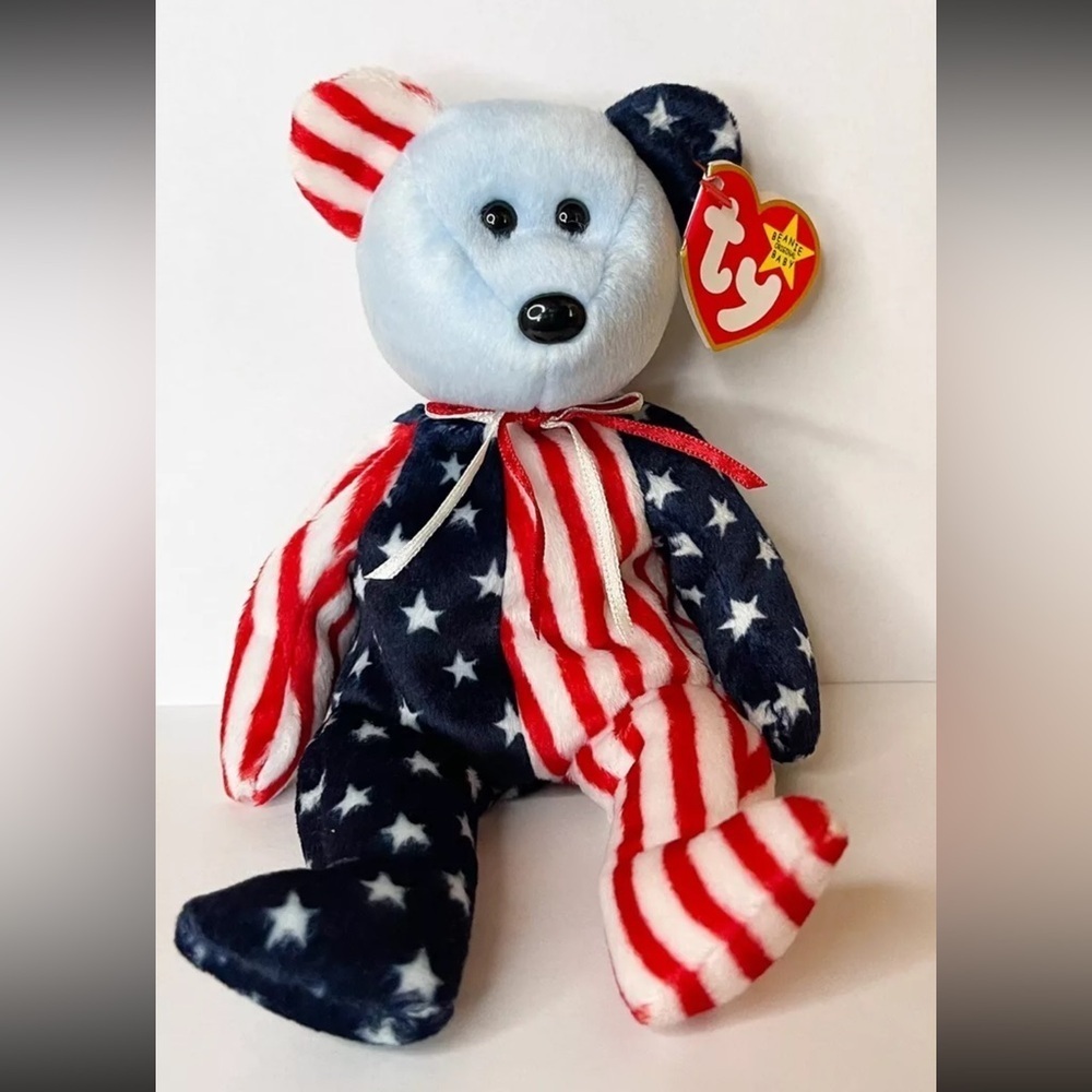 TY Beanie Babies Original
"Spangle" 1999 Blue Face 5th Gen
Swing 8th Gen Single